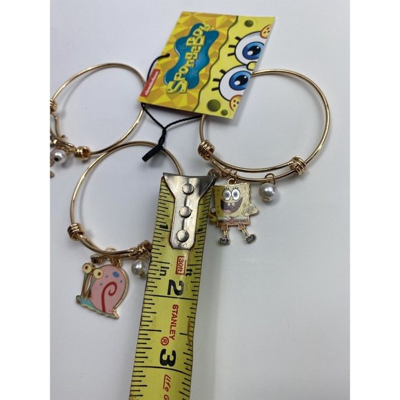 SpongeBob bracelets 3pc set SpongeBob,Gary & Patrick - Picture 7 of 11